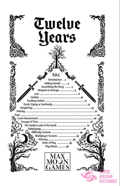 Twelve Years Role Playing Games