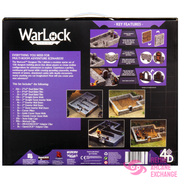 Warlock Tiles: Dungeon Tiles 1