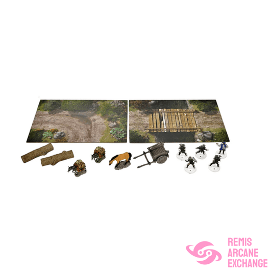 Warlock Tiles - Encounter In A Box Wagon Ambush