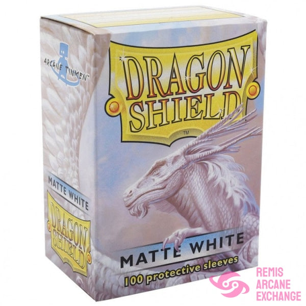 White Matte Sleeves (100)