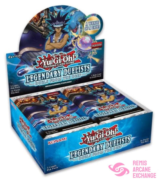 Yu-Gi-Oh! Tcg: Legendary Duelists Duels From The Deep Booster Box 1St Edition Collectible Card Games