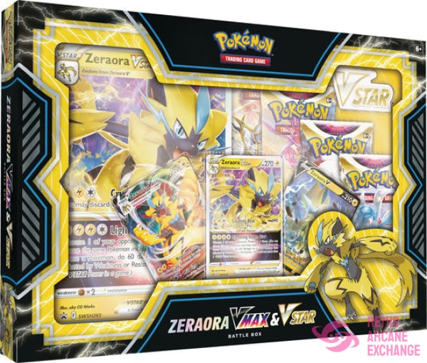Zeraora Vmax & Vstar Battle Box