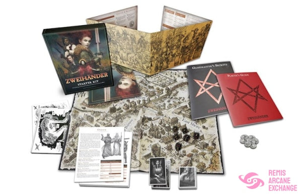Zweihander Fantasy Horror Rpg: Starter Kit Role Playing Games