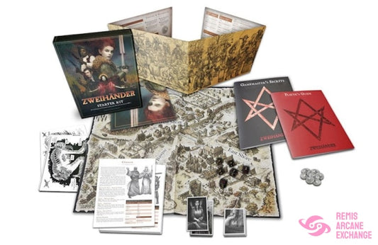 Zweihander Fantasy Horror Rpg: Starter Kit Role Playing Games