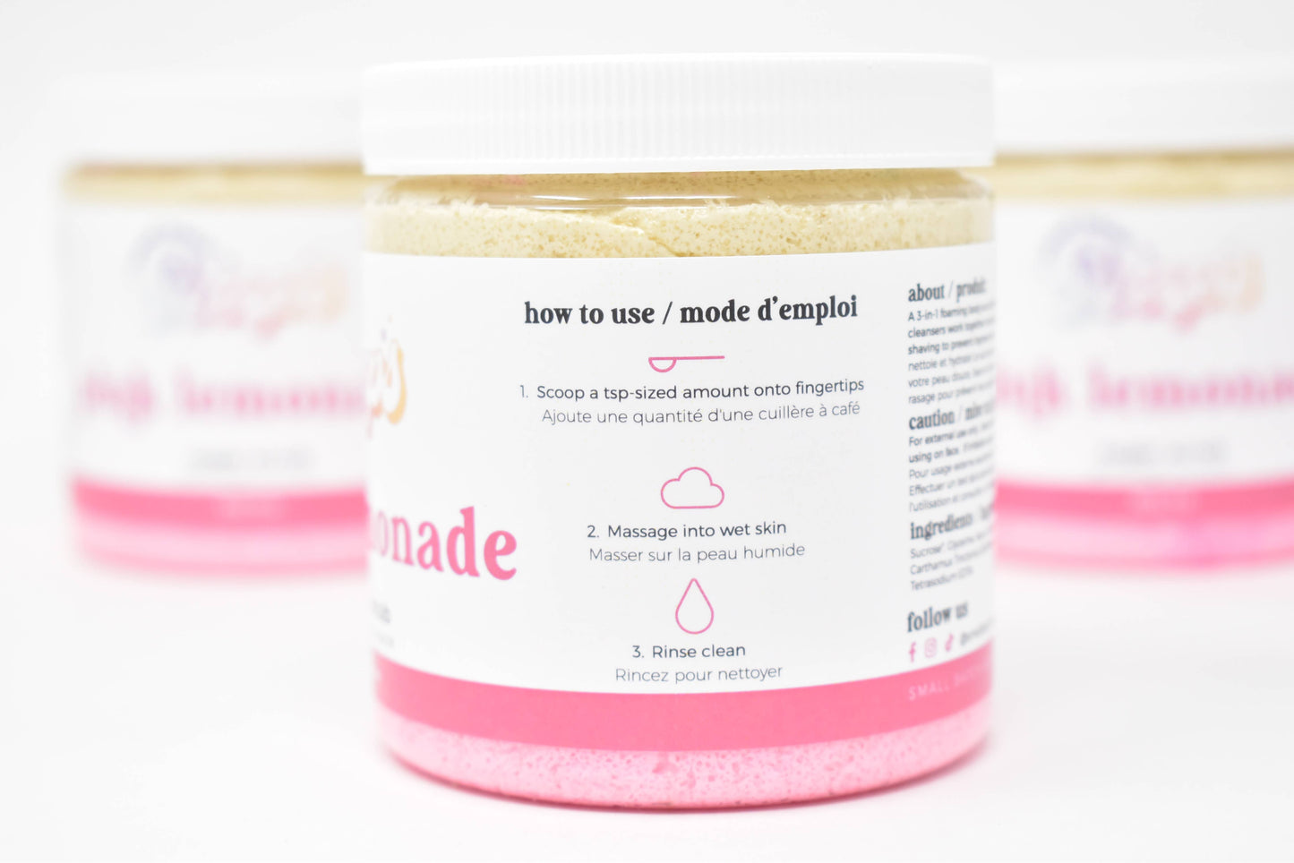 Pink Lemonade Sugar Scrub