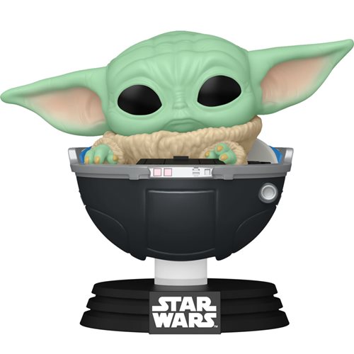 Star Wars: The Mandalorian Grogu in Hover-Pram Funko Pop!