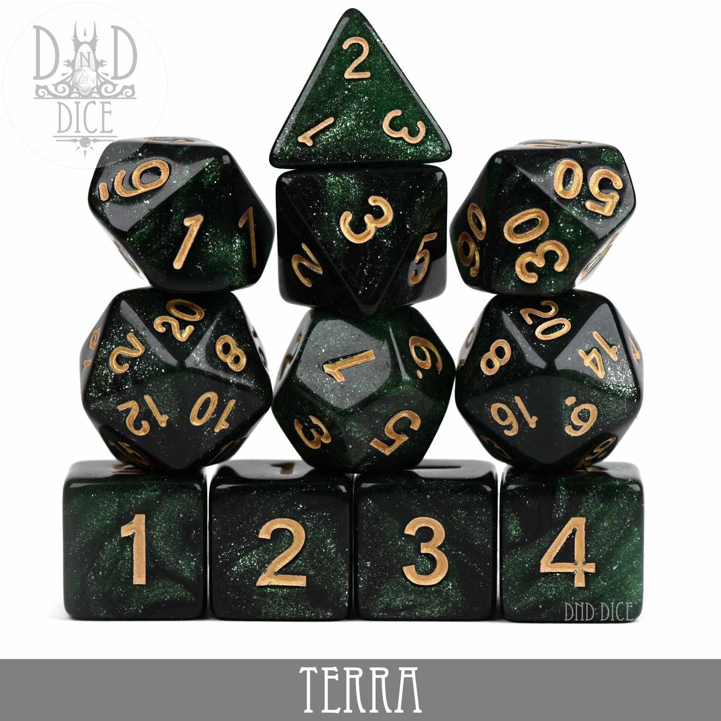 Terra Galaxy 7 or 11: 7 Dice Set