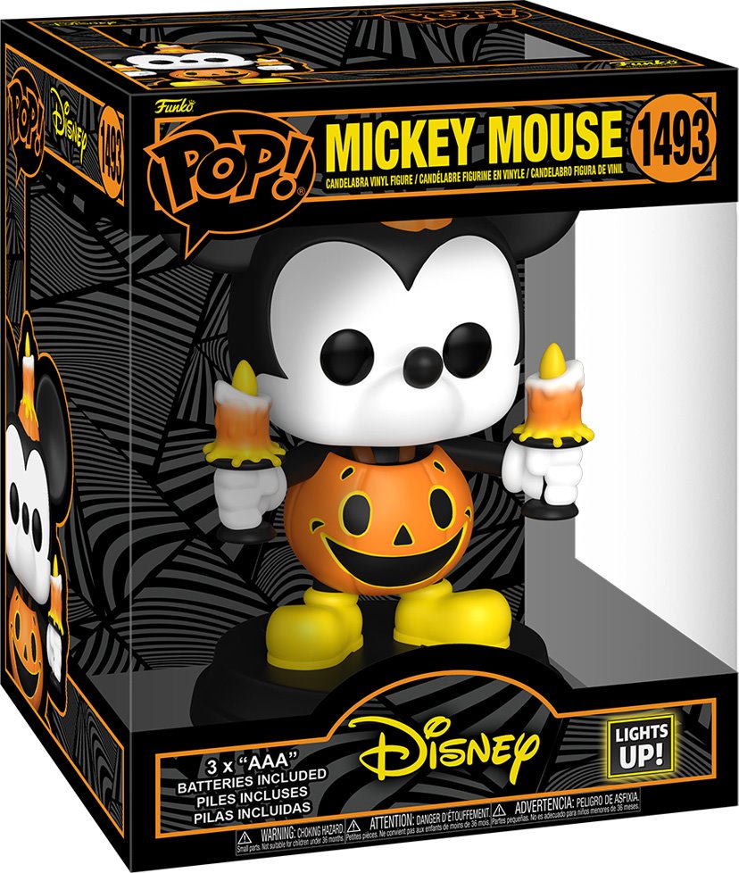 Mickey Mouse Halloween Light-Up Super Funko Pop! #1493