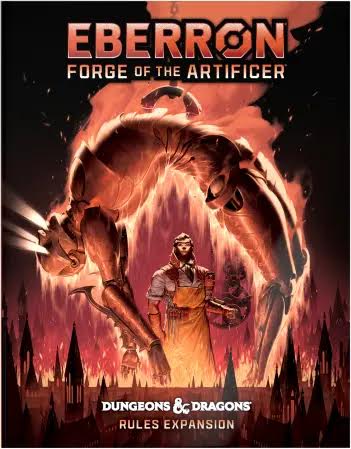 Dungeons & Dragons Eberron: Forge of the Artificer (Alt Art Cover)