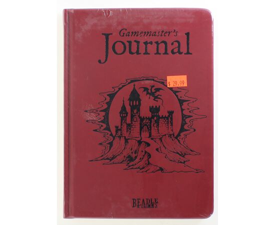RPG Gamemaster's Journal RED