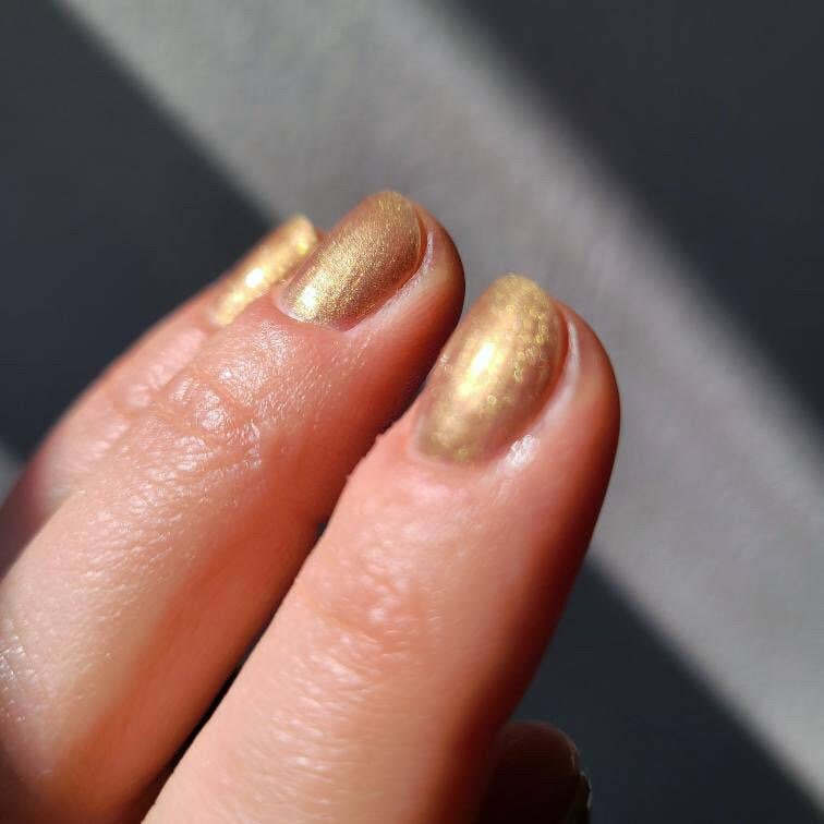 Fools Gold - Lustrous Pyrite Gold - Nail Polish