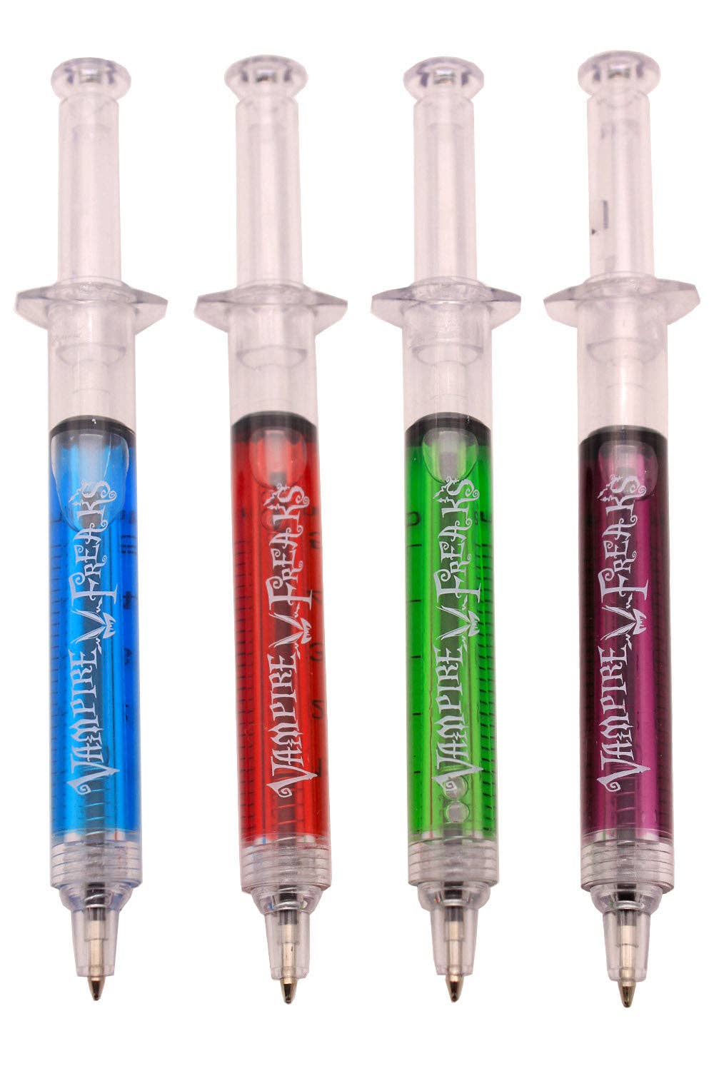 VampireFreaks Syringe Pens [4-Pack]: Multi-color