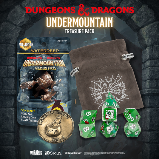 Sirius Dice D&D Undermountain Treasure Packs