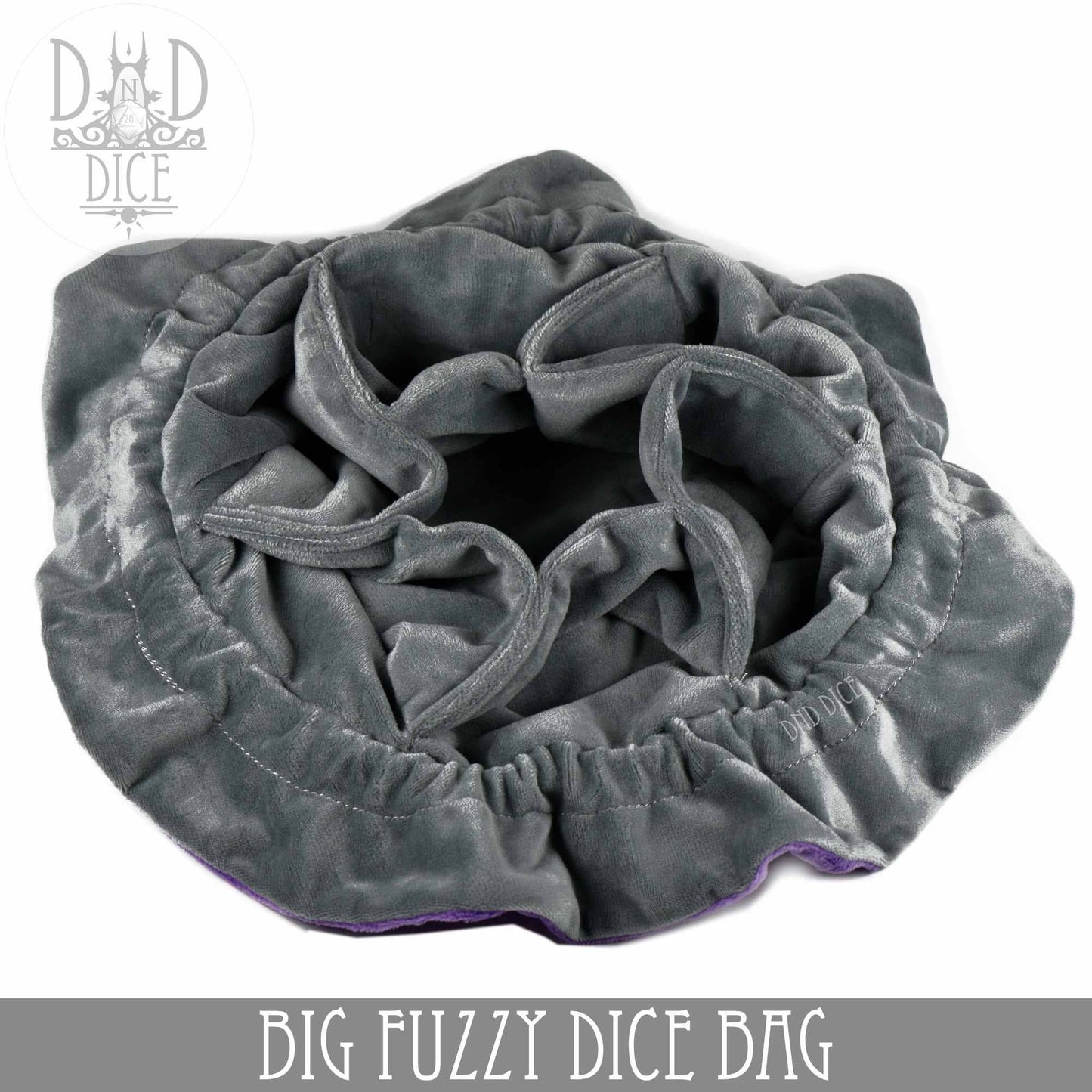 Big Fuzzy Dice Bag - 6 Colors: Black