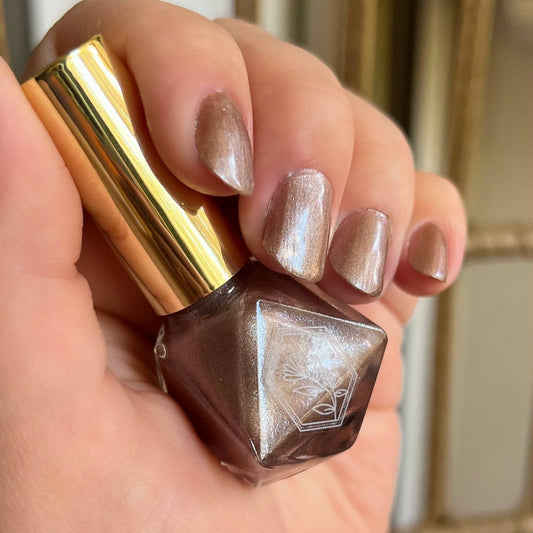 Chocolate Mousse - Smooth Chocolate W/ Hint of Blue Shimmer