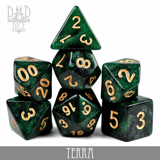 Terra Galaxy 7 or 11: 7 Dice Set