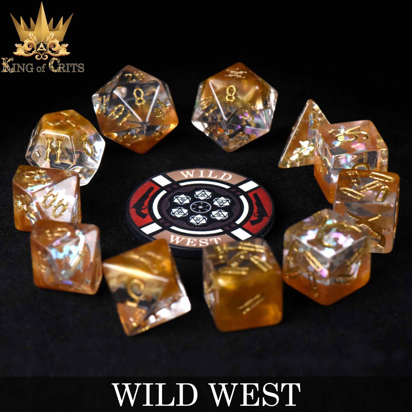 Wild West - 11 Dice Set