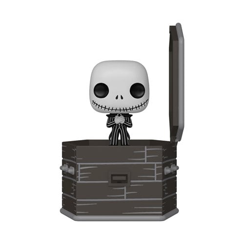 The Nightmare Before Christmas Coffin Pocket POPper Mini-Figure- JACK SKELLINGTON