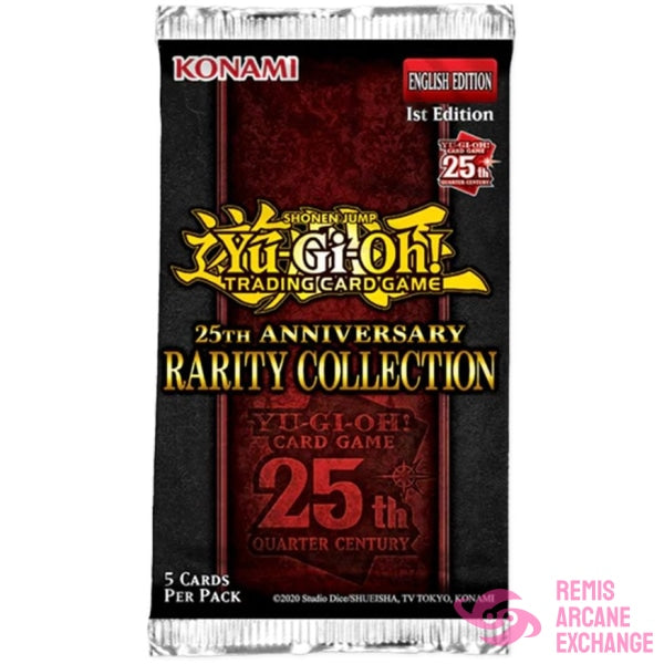 25Th Anniversary Rarity Collection Booster Pack Collectible Card Games
