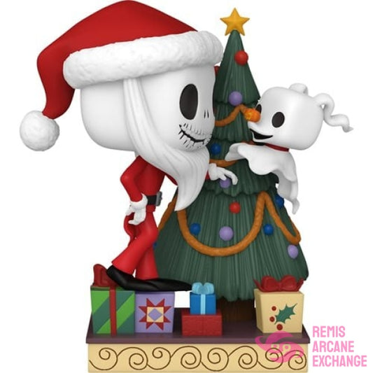 30Th Anniversary Jack And Zero With Tree Deluxe Funko Pop! Vinyl Figure #1386