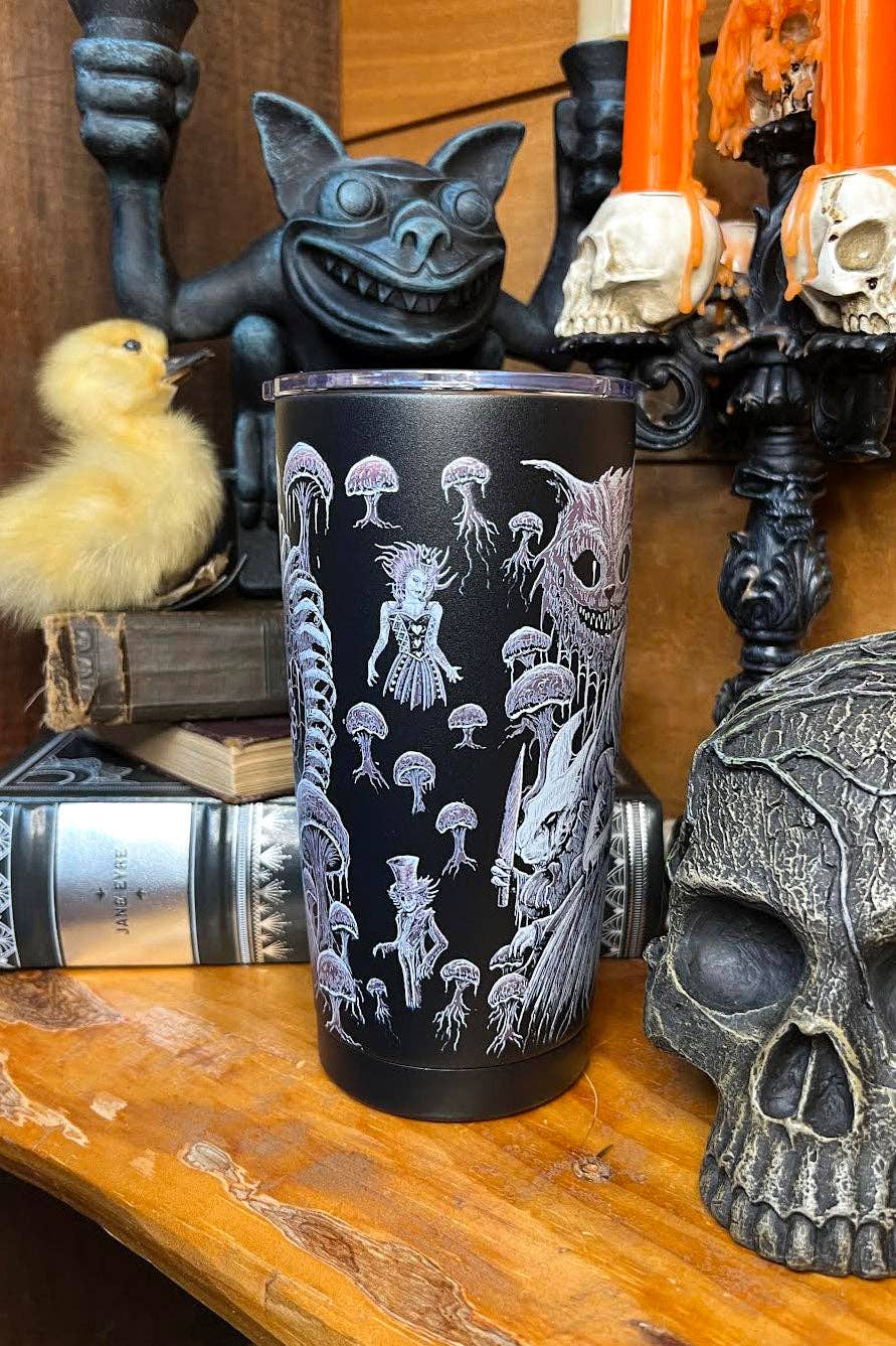 Alice In Murderland 20 oz Travel Mug