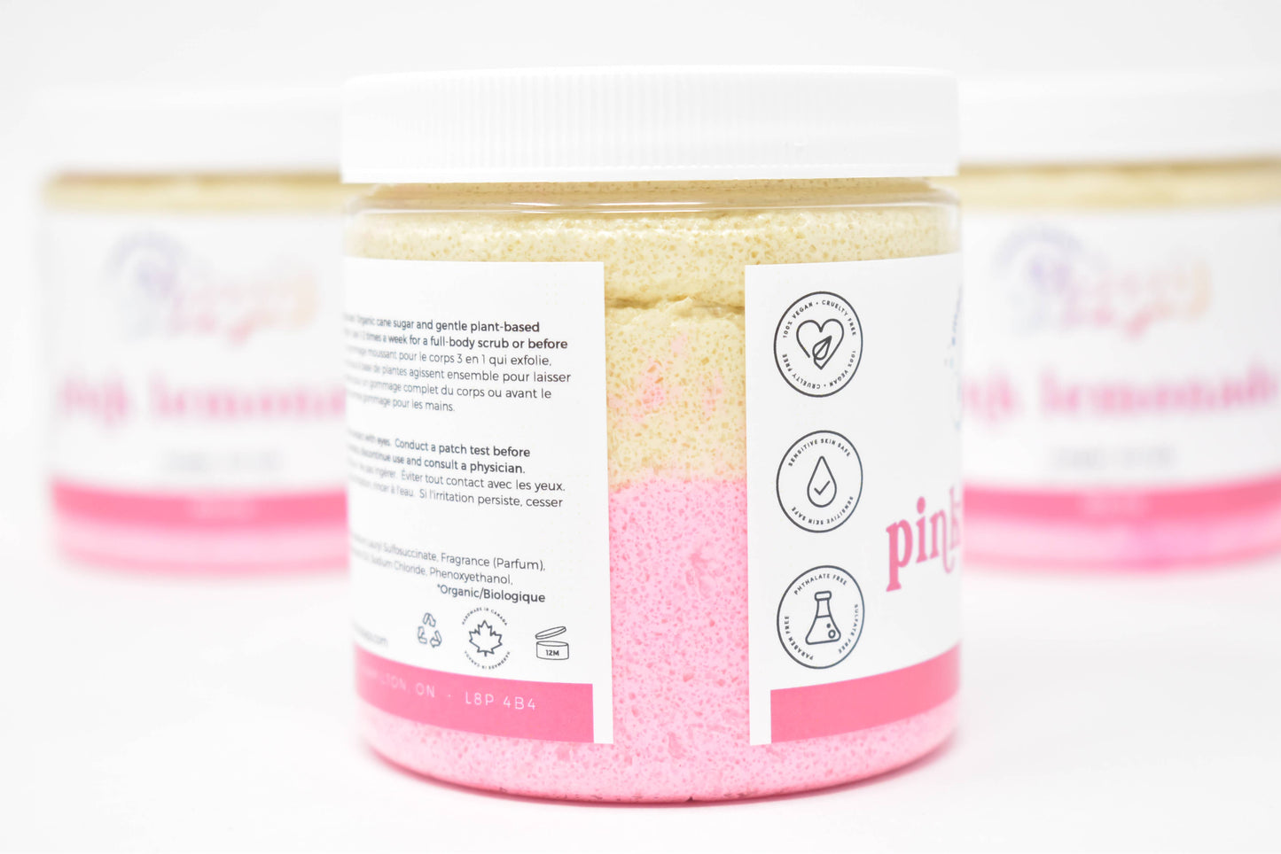 Pink Lemonade Sugar Scrub