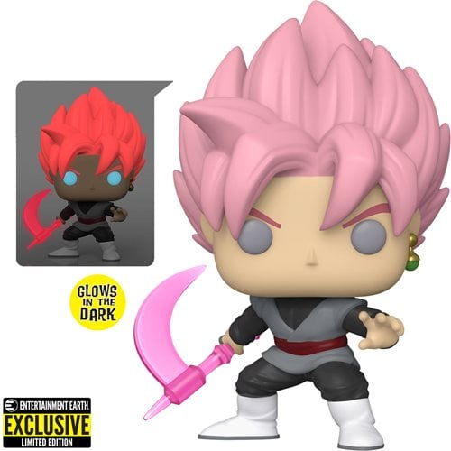Dragon Ball Super Saiyan Rose Goku Black Glow-in-the-Dark Funko Pop!