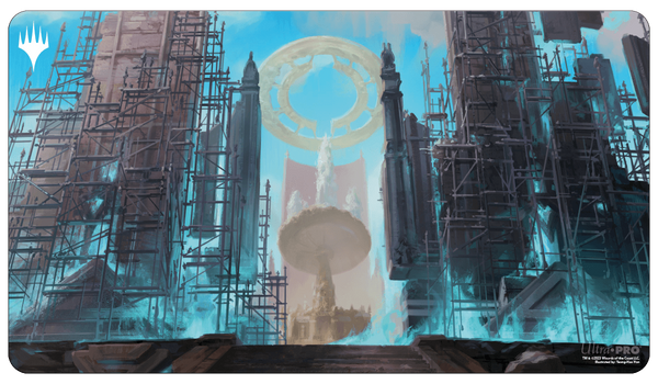 Magic the Gathering CCG: Ravnica Remastered Playmat from the Azorius Senate
