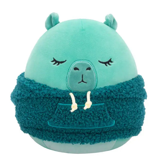 Squishmallow Plush Toy 8" Nastia Capybara in Hoodie