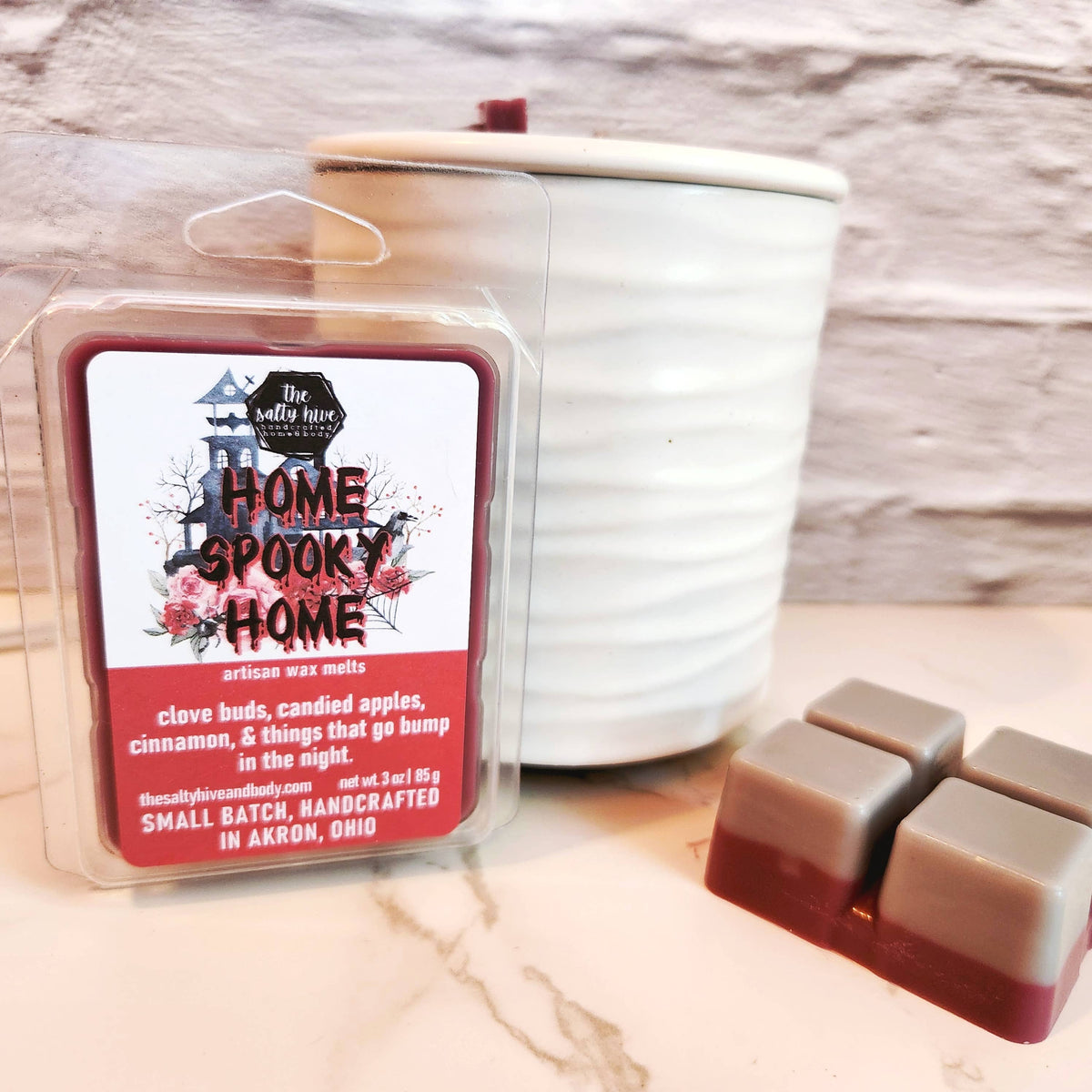 Home Spooky Home wax melts, cinnamon, apple, clove