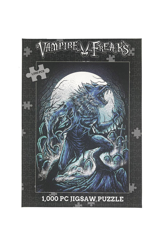 Blue Blood Werewolf Jigsaw Puzzle