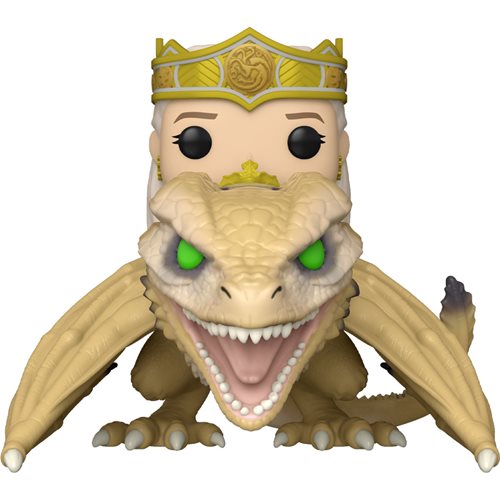 House of the Dragon Queen Rhaenyra with Syrax Deluxe Funko Pop!