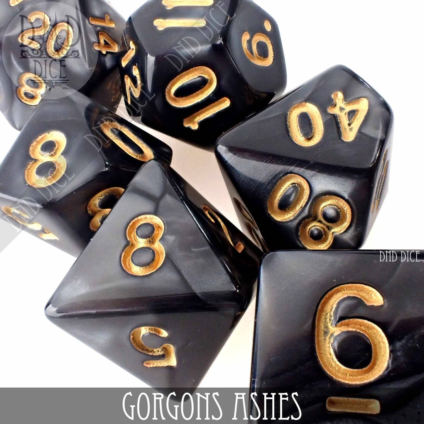 Gorgons Ashes 7 or 11: 11 Dice Set