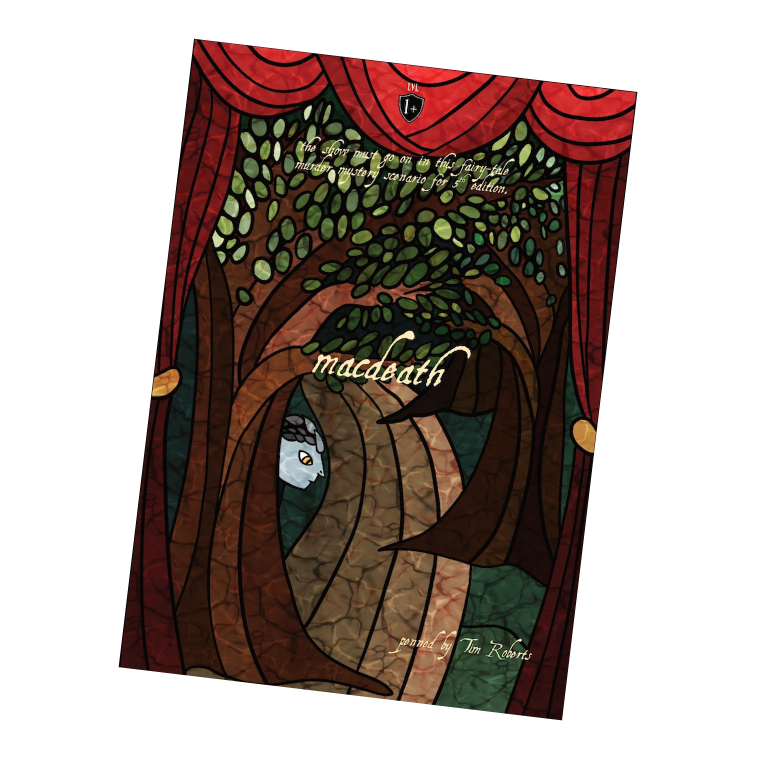 Macdeath DND one shot- a 5th Edition Murder Mystery (A5 book)