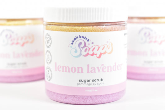 Lemon Lavender Sugar Scrub