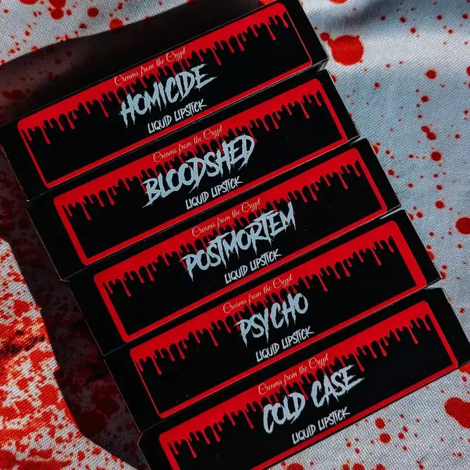 COLD CASE - Knife shaped slasher liquid lipstick