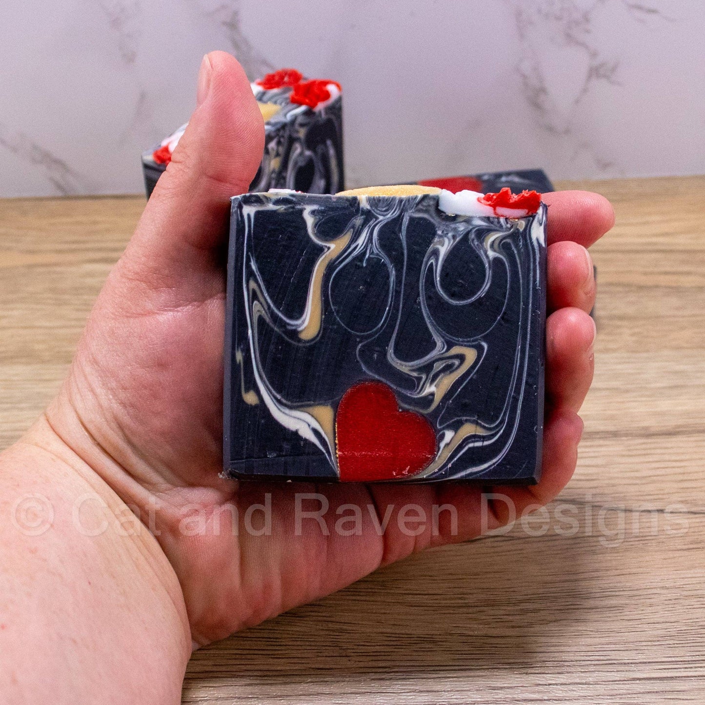 Painting the Roses bar soap