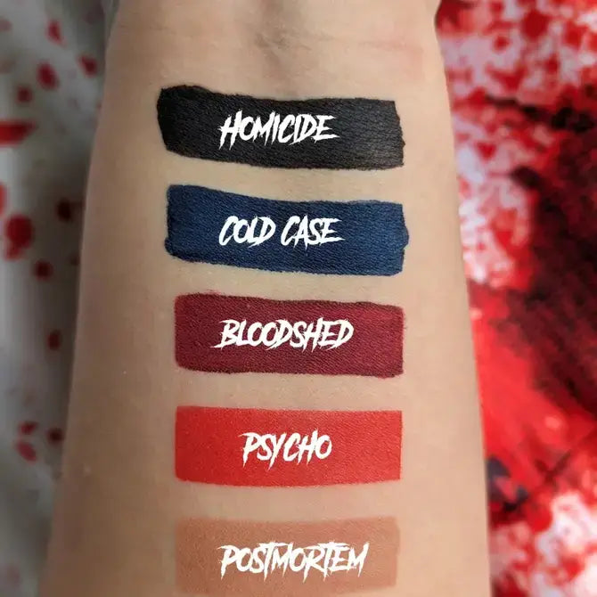 POSTMORTEM - Knife shaped slasher liquid lipstick