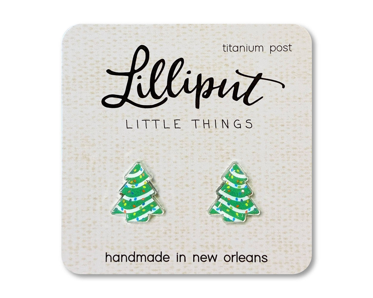 Christmas Treat Earrings - LIMITED // Christmas Snack Cake: Original