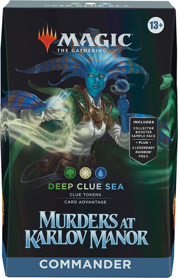 Murders at Karlov Manor Commander Deck- Deep Clue Sea