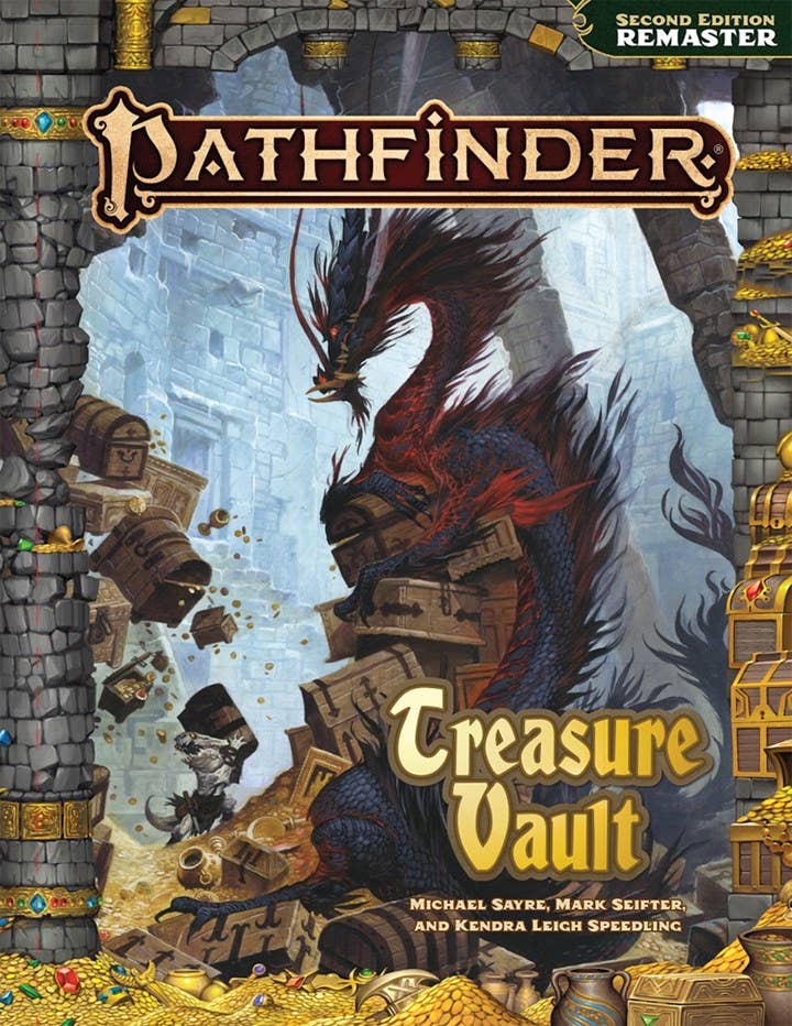 Pathfinder Treasure Vault (Remastered): 6.5 x 8.5 x 5 / Paperback / 224