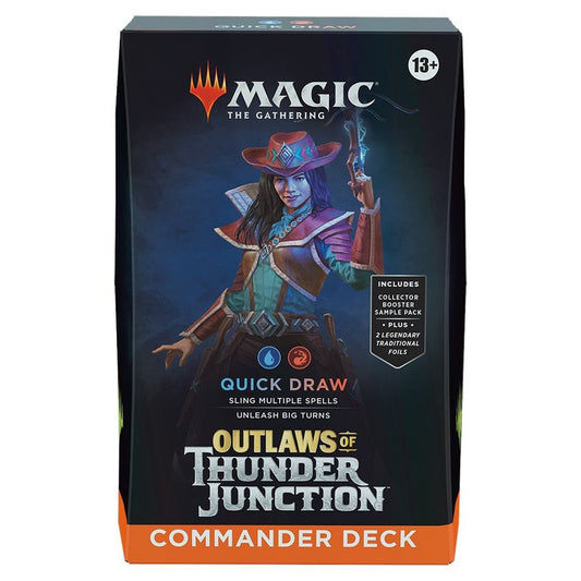 Outlaws of Thunder Junction Commander Deck - Quick Draw