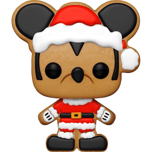 Disney Holiday Santa Mickey Mouse (Gingerbread) Funko Pop!