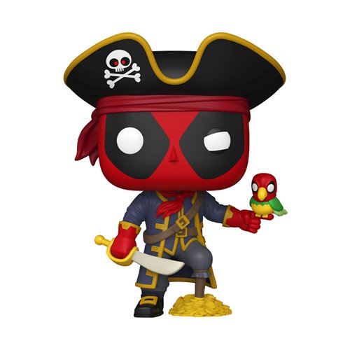 Deadpool Literary Classics Deadpool as Long John Silver Funko Pop! Vinyl Figure Plus #1493