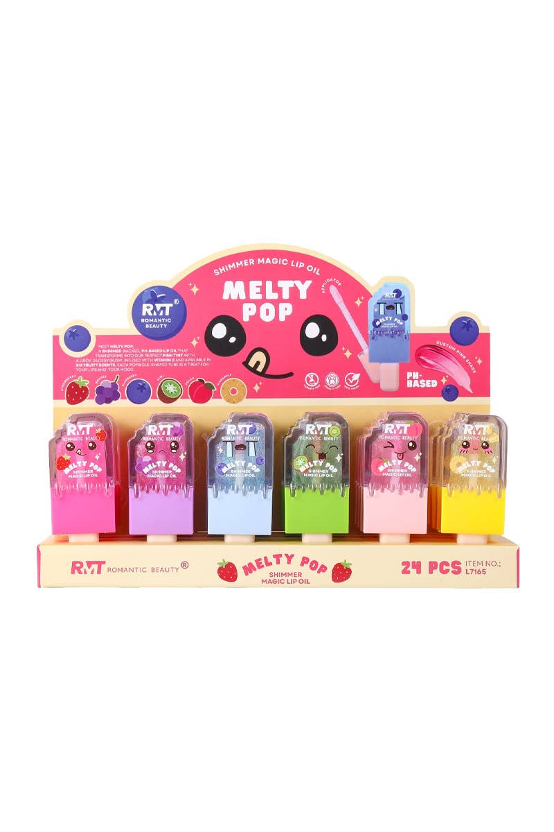 Romantic Beauty Melty Pop Shimmer Magic Lip Oil