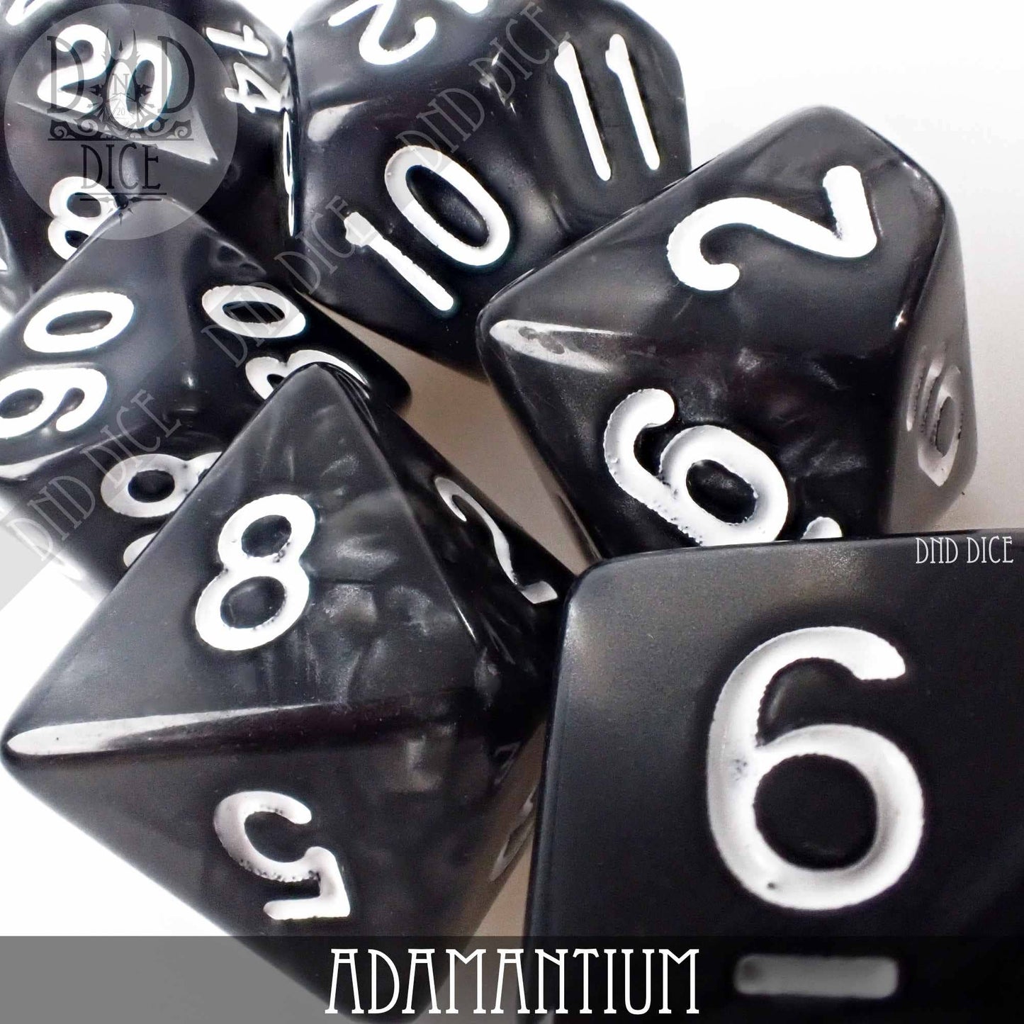 Adamantium 7 or 11: 7 Dice Set