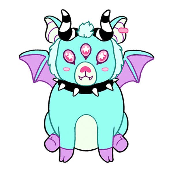 Squishable - Mini Pastel Demon Plush