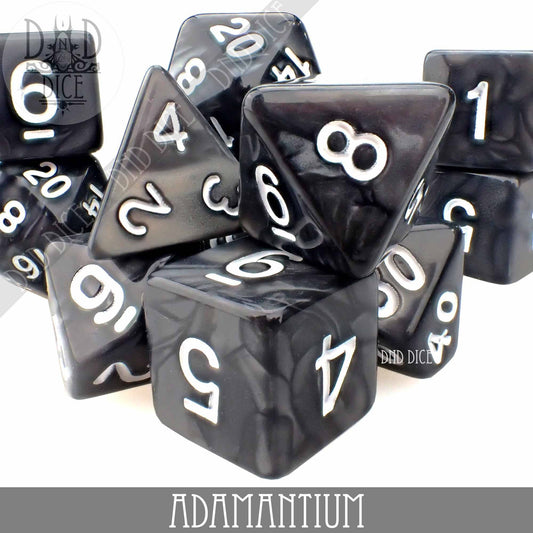 Adamantium 7 or 11: 7 Dice Set