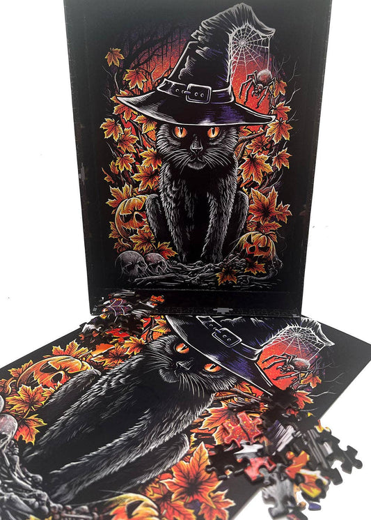 Witch's Familiar Jigsaw Puzzle