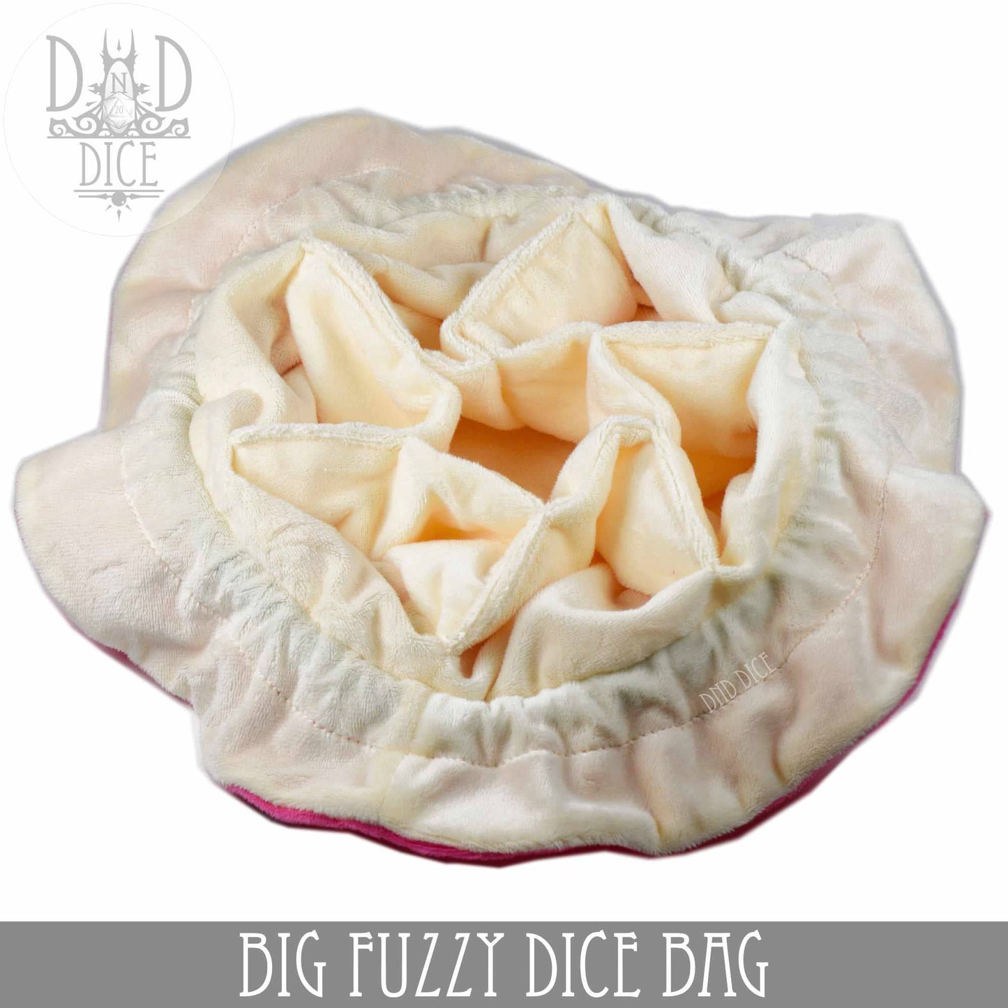 Big Fuzzy Dice Bag - 6 Colors: Purple